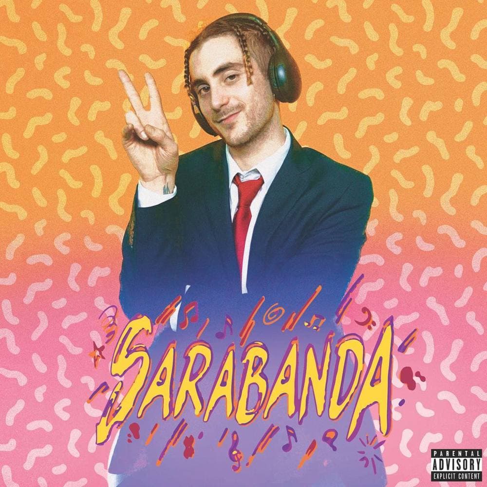 Album cover art for "Sarabanda" by G Pillola