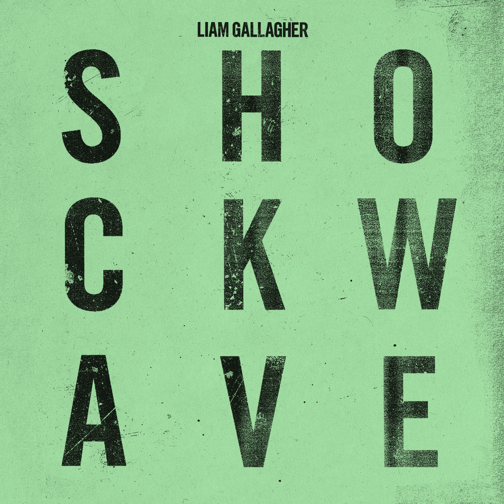 Album cover art for "Shockwave" by Liam Gallagher