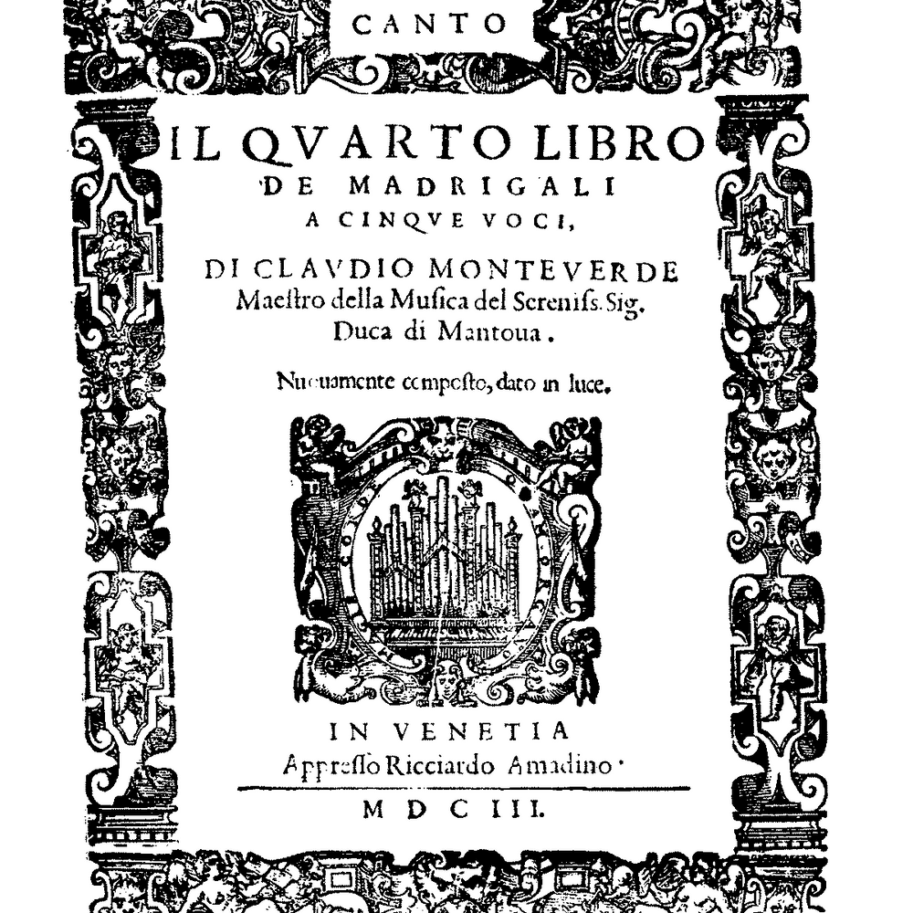 Libro IV de madrigali