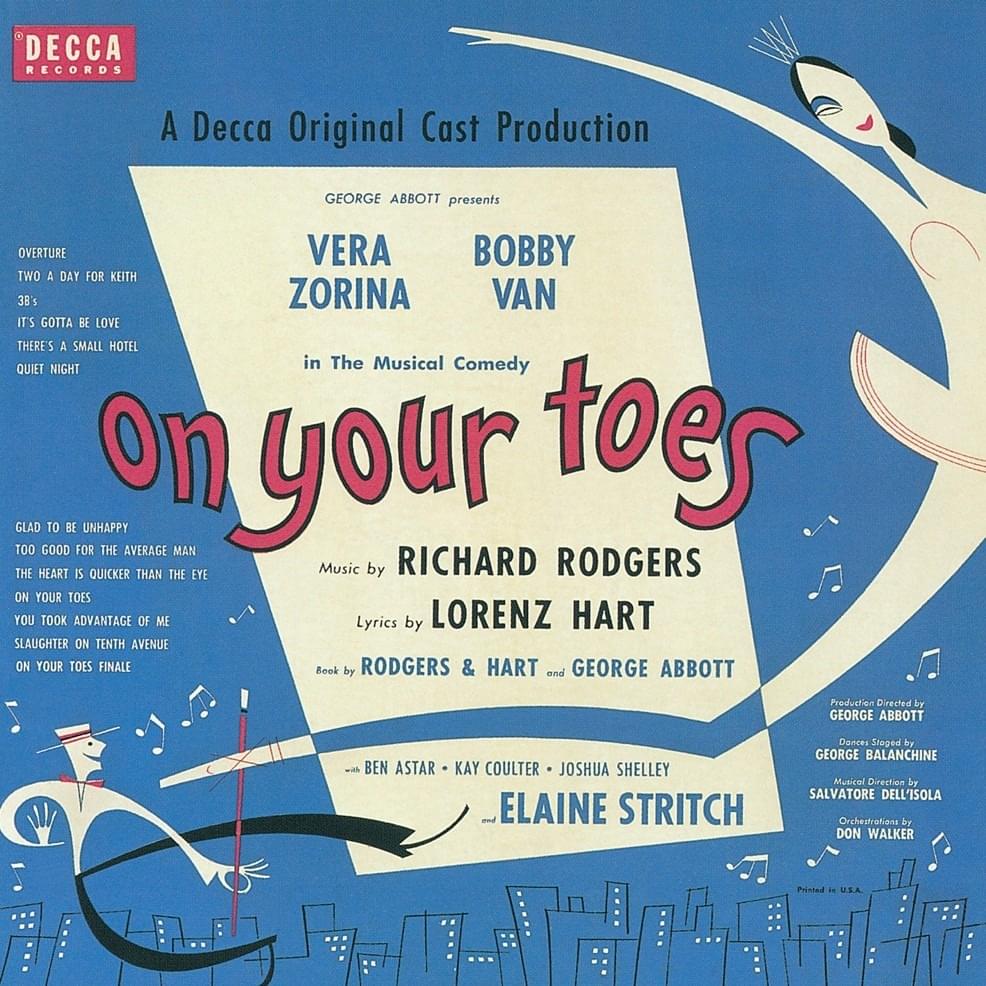 On Your Toes (1954 Broadway Revival Cast)