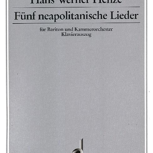 Fünf neapolitanische Lieder