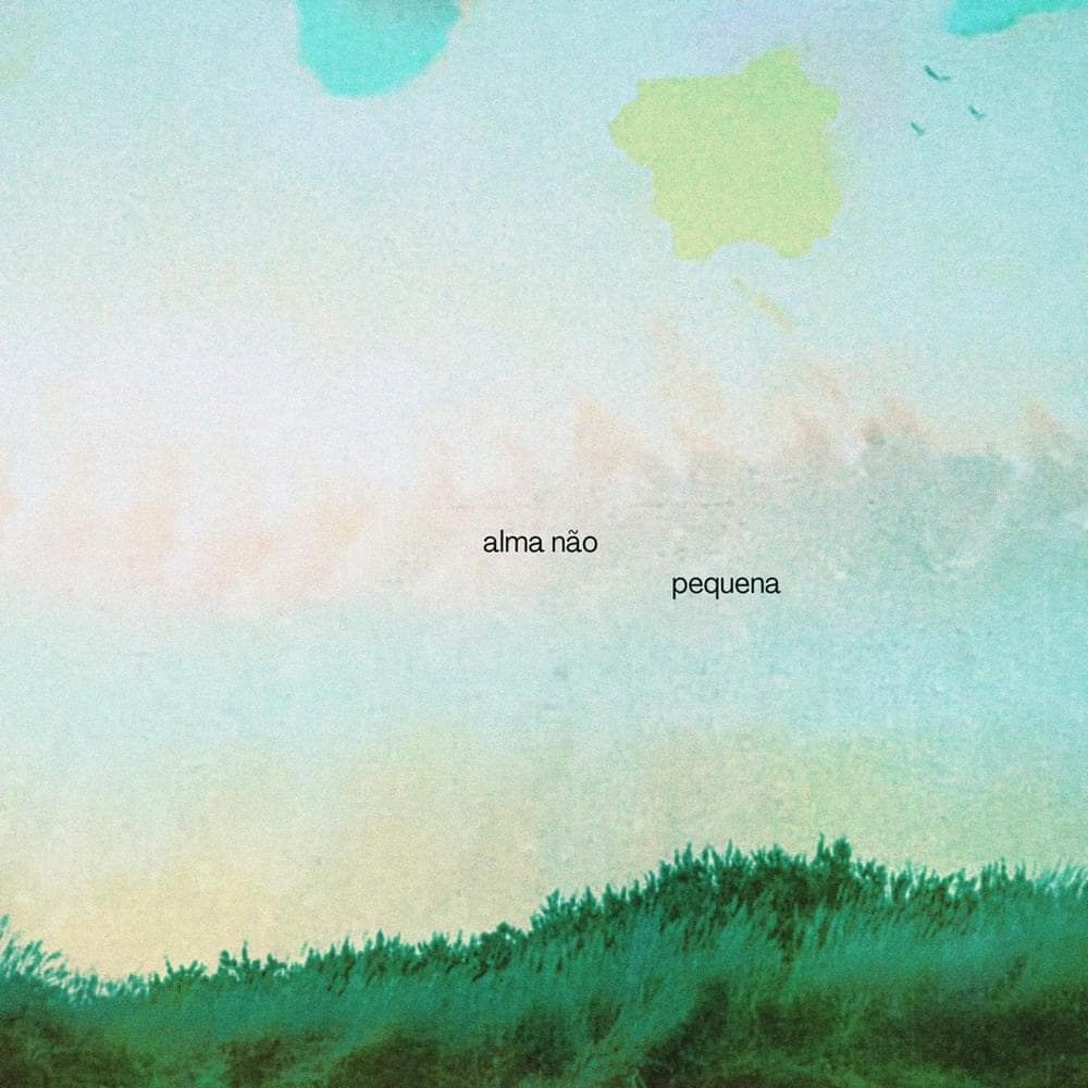 Album cover art for "Alma Não Pequena" by O Simples Mente