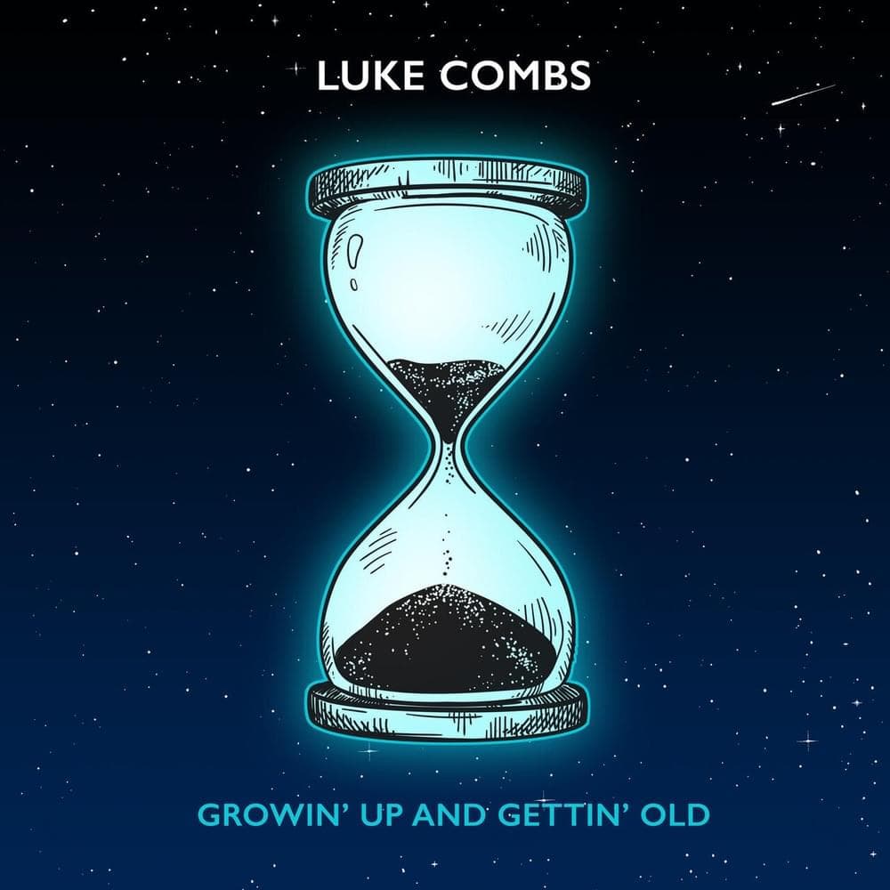 Album cover art for "Growin' Up and Gettin' Old" by Luke Combs