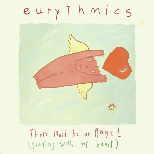 Album cover art for "There Must Be an Angel (Playing with My Heart)" by Eurythmics