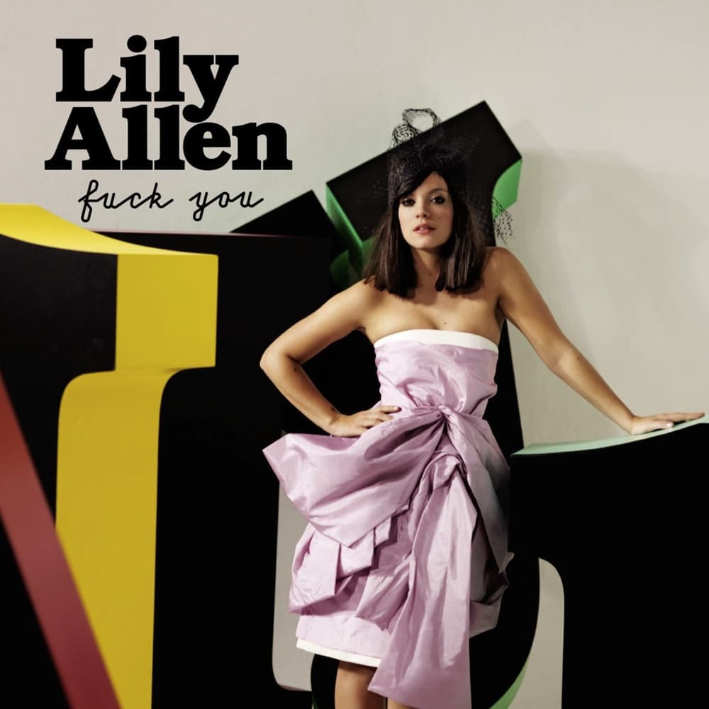 Album cover art for "Fuck You" by Lily Allen