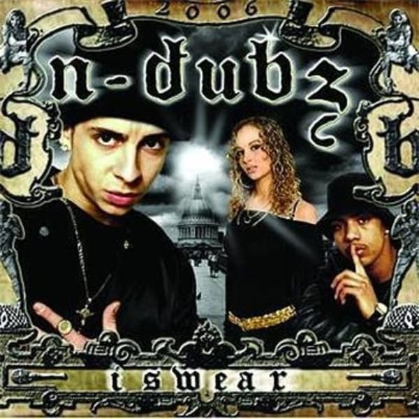 Album cover art for "I Swear" by N-Dubz