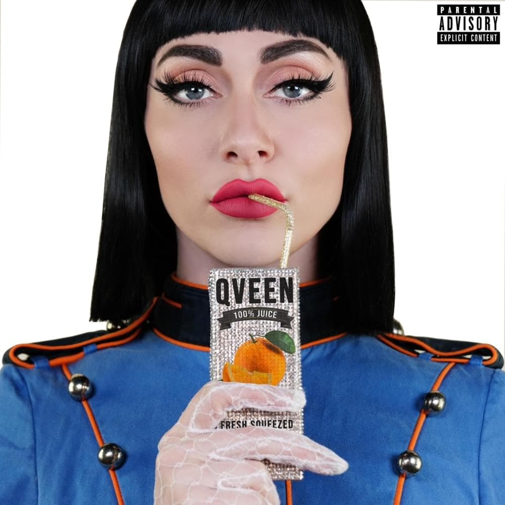 Album cover art for "JUICE" by Qveen Herby