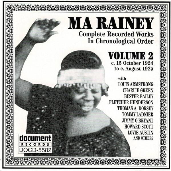 Ma Rainey: Complete Recorded Works In Chronological Order Volume 2