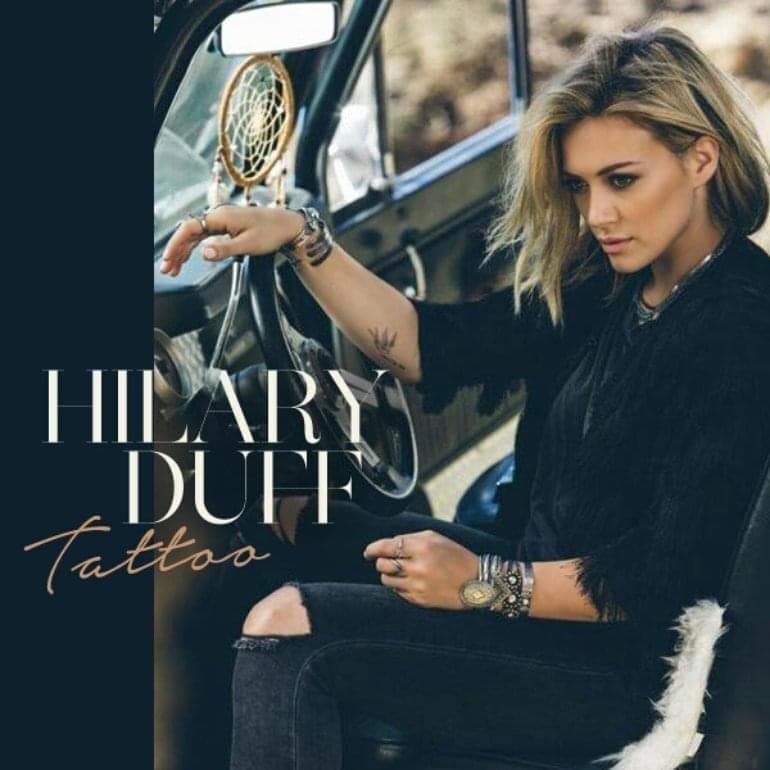 Album cover art for "Tattoo" by Hilary Duff