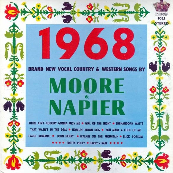 1968 Brand New Vocal Country And Western Songs