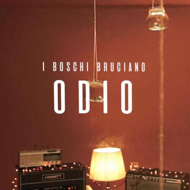 Album cover art for "Odio" by I Boschi Bruciano