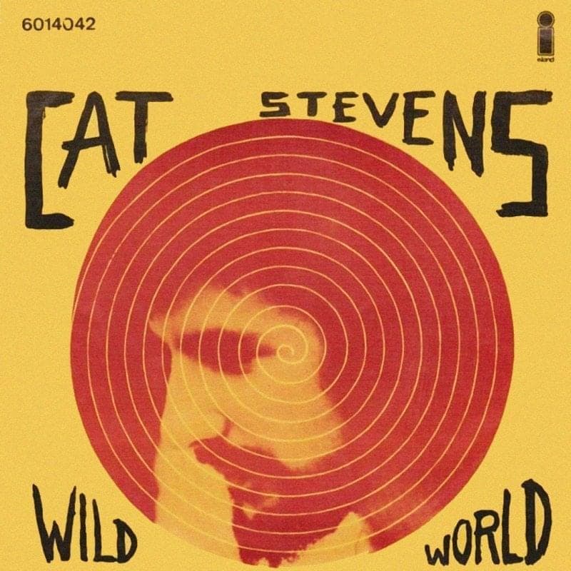 Album cover art for "Wild World" by Cat Stevens