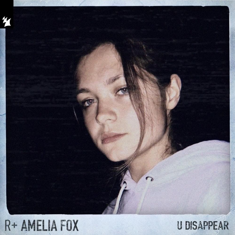 Album cover art for "U Disappear" by R Plus (Rapper) & Amelia Fox