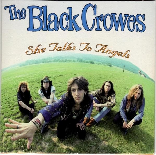 Album cover art for "She Talks to Angels" by The Black Crowes