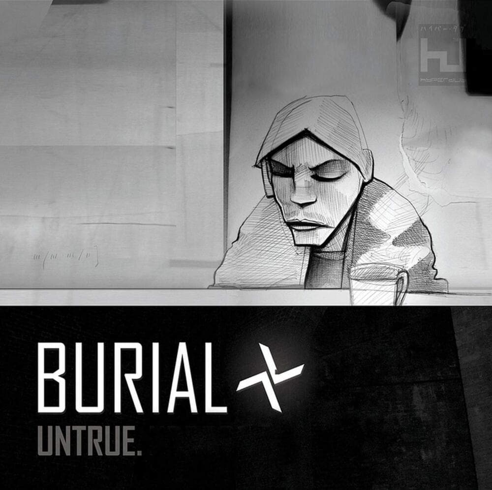 Album cover art for "Untrue" by Burial