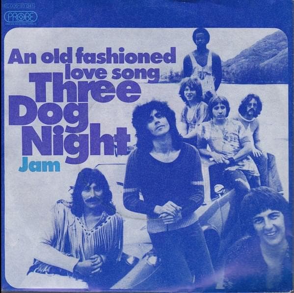 Album cover art for "An Old Fashioned Love Song" by Three Dog Night