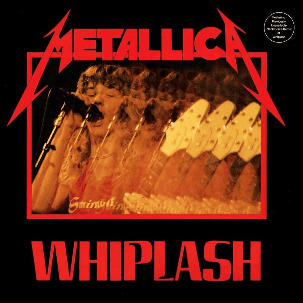 Album cover art for "Whiplash" by Metallica