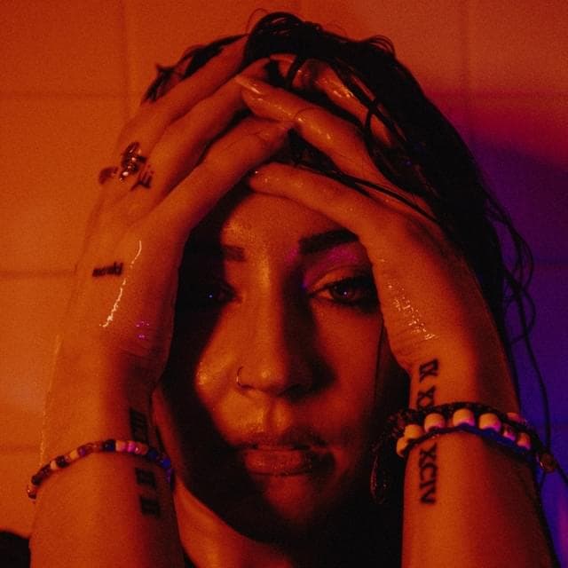 Album cover art for "Tantrum" by Charlotte Sands