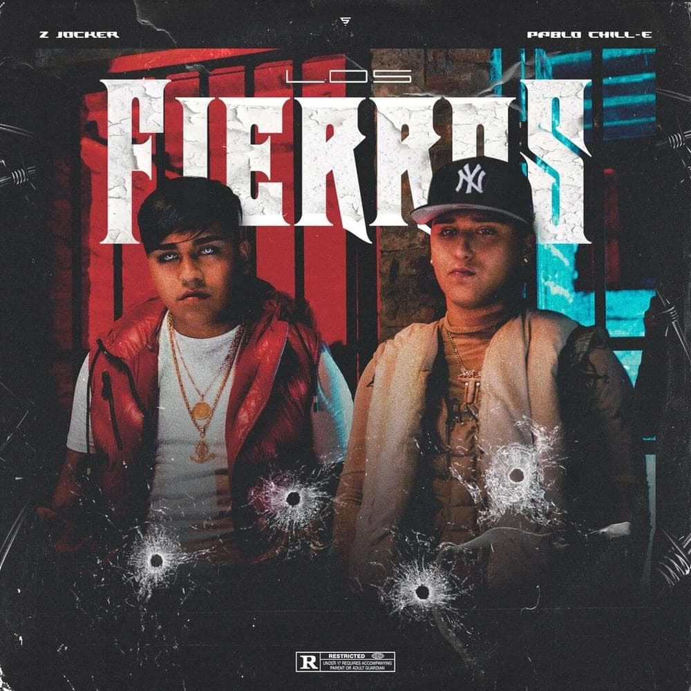 Album cover art for "Los Fierros" by Z Jocker & Pablo Chill-E
