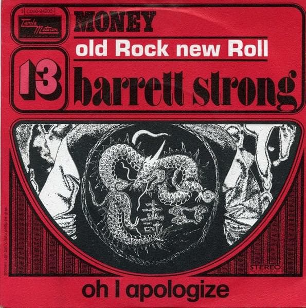 Album cover art for "Oh I Apologize" by Barrett Strong