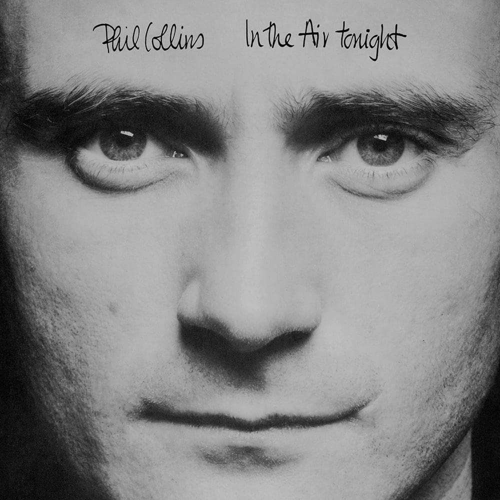 Album cover art for "In the Air Tonight" by Phil Collins