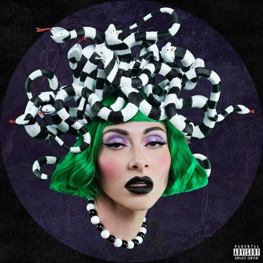 Album cover art for "THANK GODDESS" by Qveen Herby