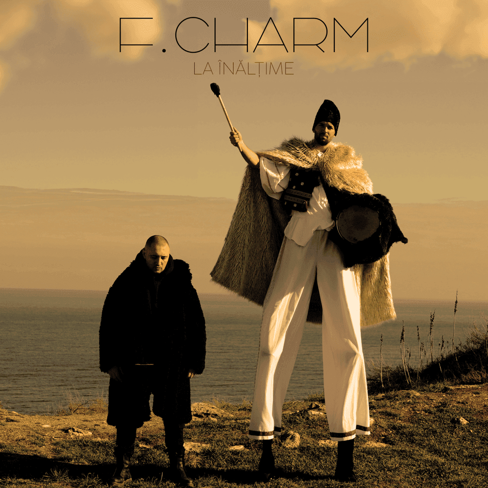 Album cover art for "La înălțime" by F.Charm