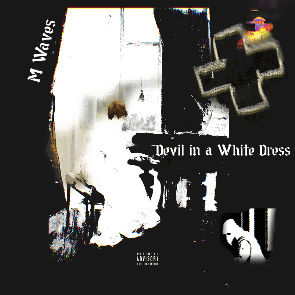 Album cover art for "Devil in a White Dress" by M Waves