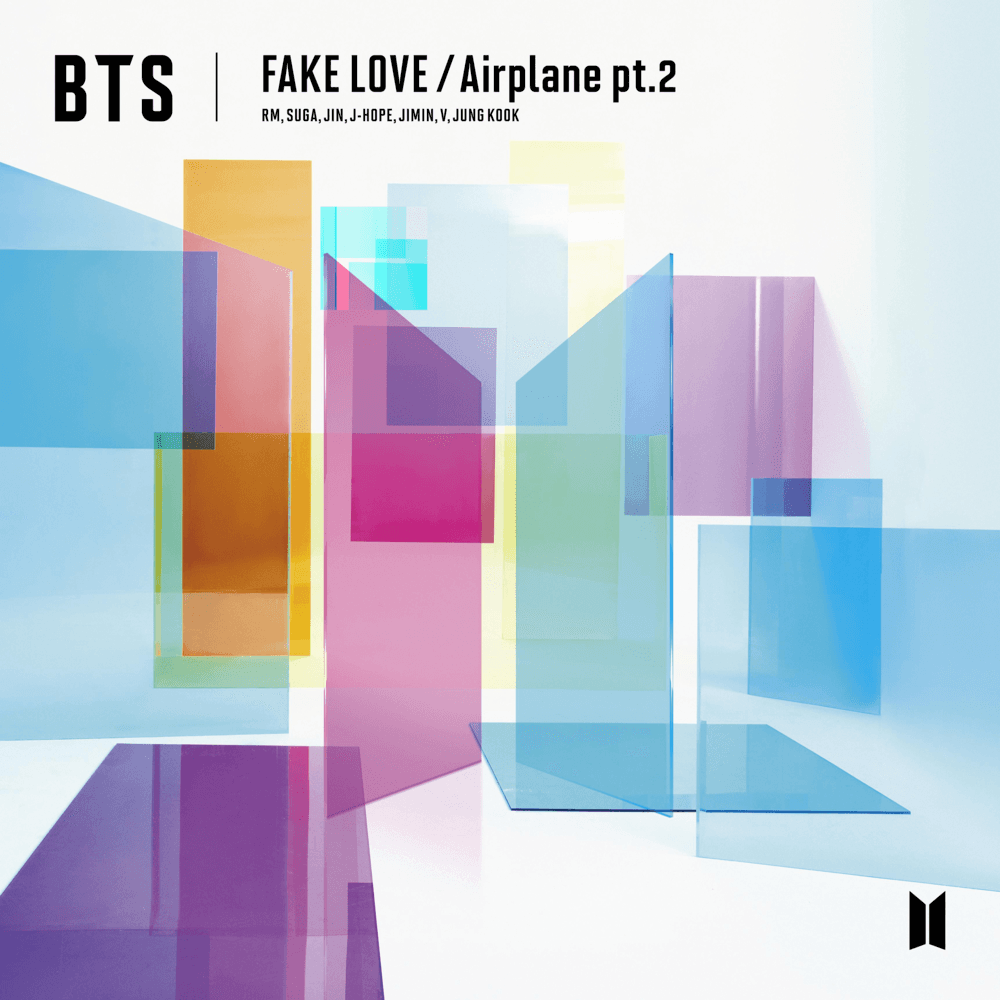 Album cover art for "FAKE LOVE (Japanese ver.)" by BTS