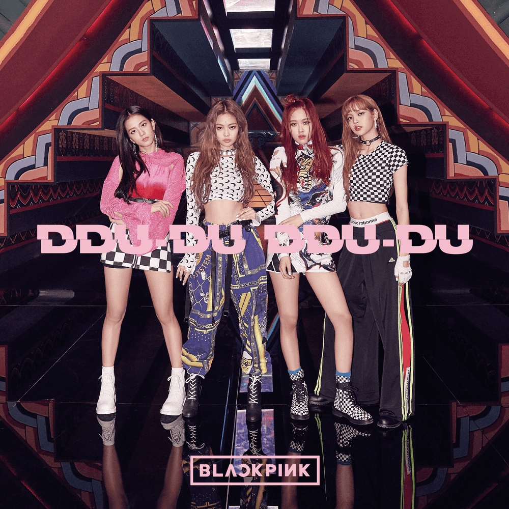 Album cover art for "DDU-DU DDU-DU (JP Ver.)" by BLACKPINK