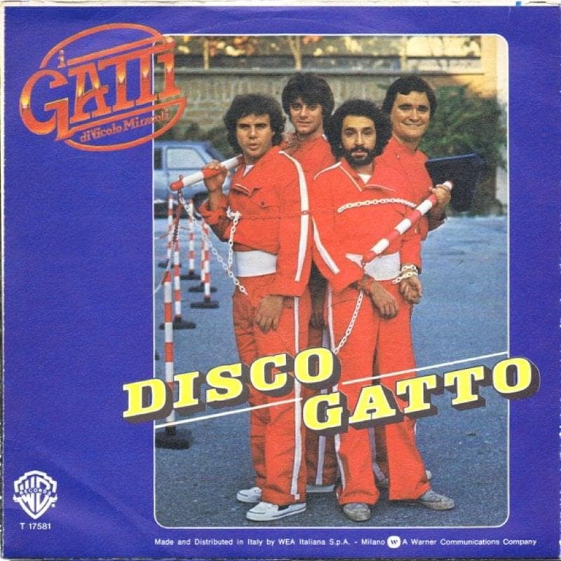 Album cover art for "Discogatto" by I Gatti Di Vicolo Miracoli