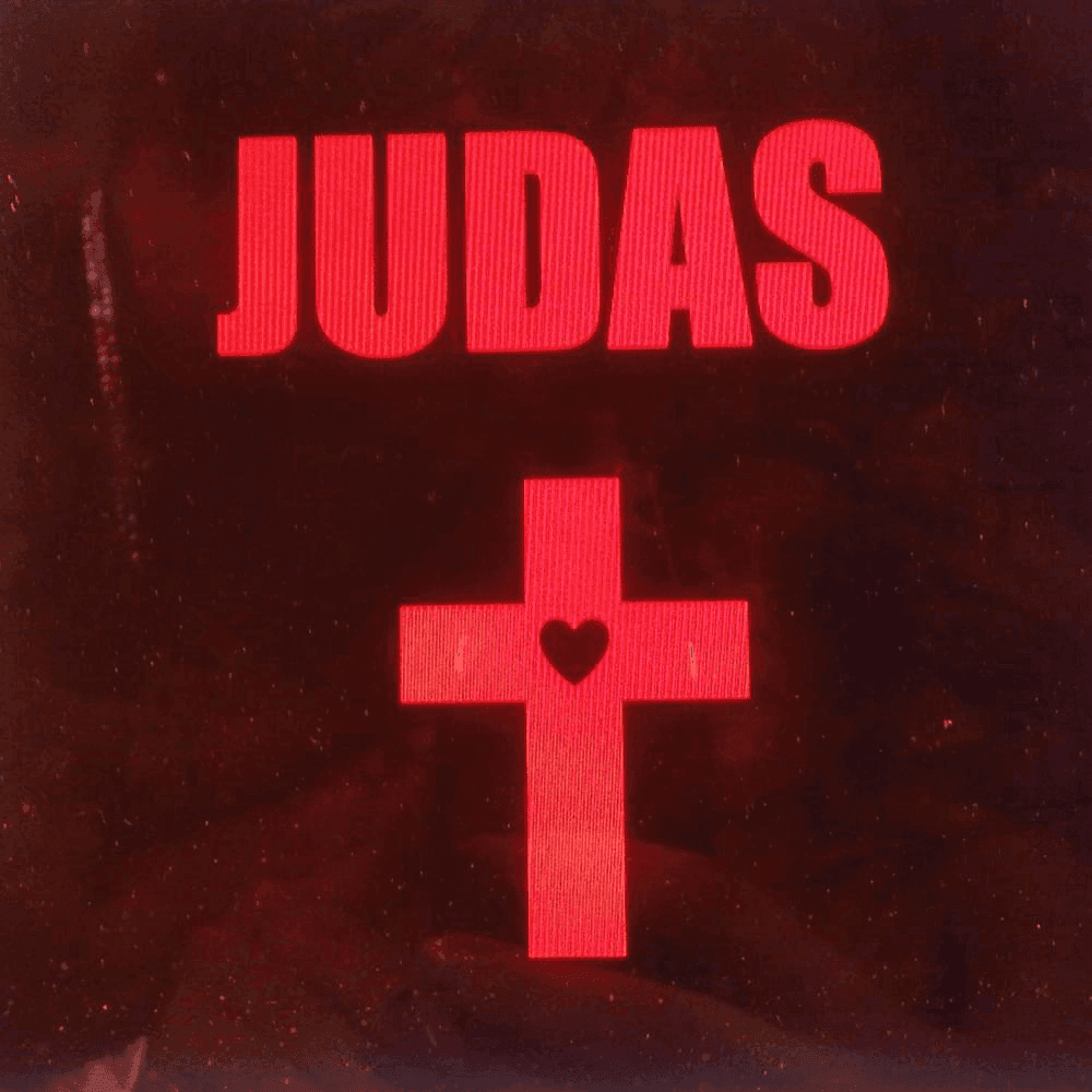 Album cover art for "Judas" by Lady Gaga