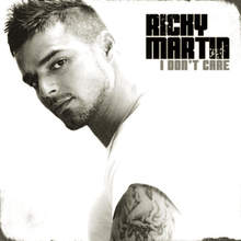 Album cover art for "I Don't Care" by Ricky Martin & Amerie & Fat Joe
