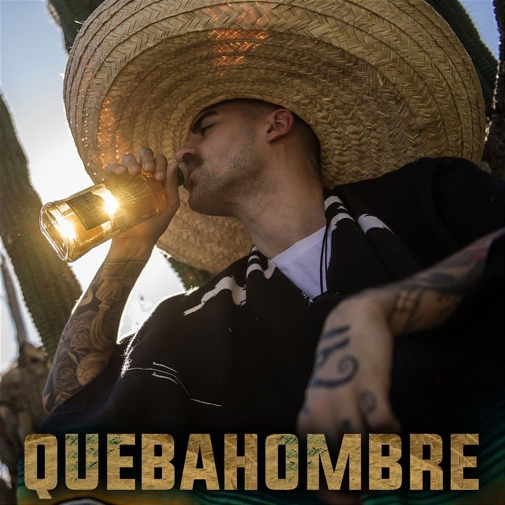 Album cover art for "quebahombre" by Quebonafide