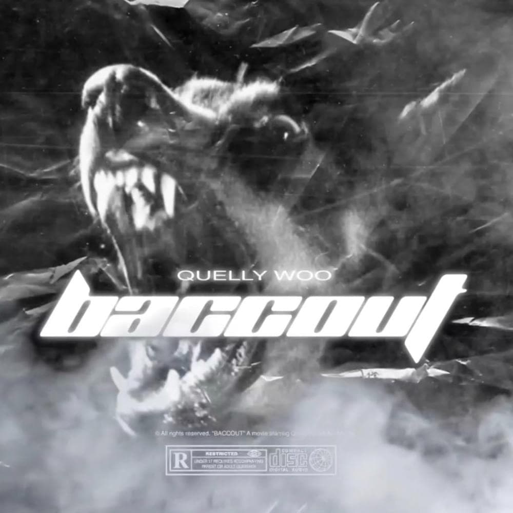 Album cover art for "Bacc Out" by Quelly Woo