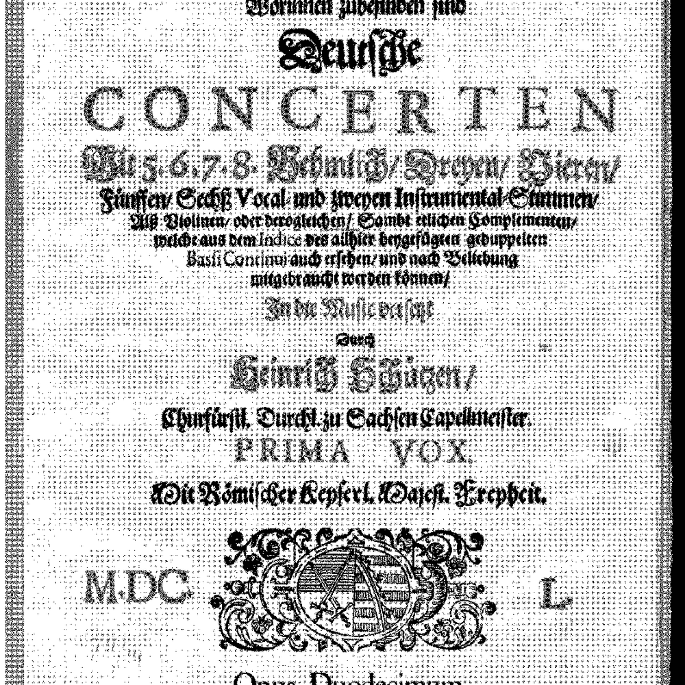 Symphoniae sacrae III, Op. 12