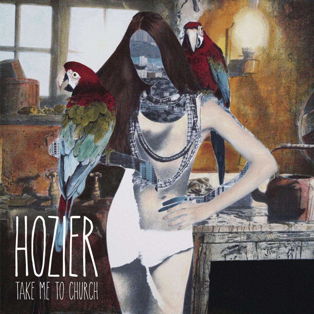 Album cover art for "Take Me to Church" by Hozier