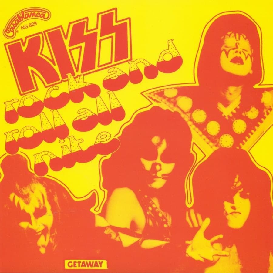 Album cover art for "Rock and Roll All Nite" by KISS