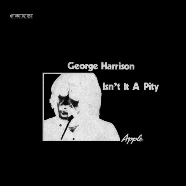 Album cover art for "Isn’t It a Pity" by George Harrison