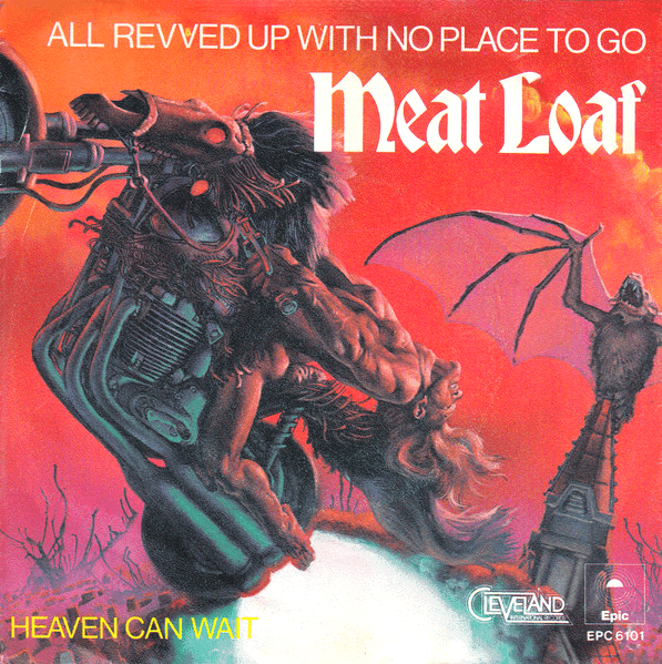 Album cover art for "All Revved Up with No Place to Go" by Meat Loaf