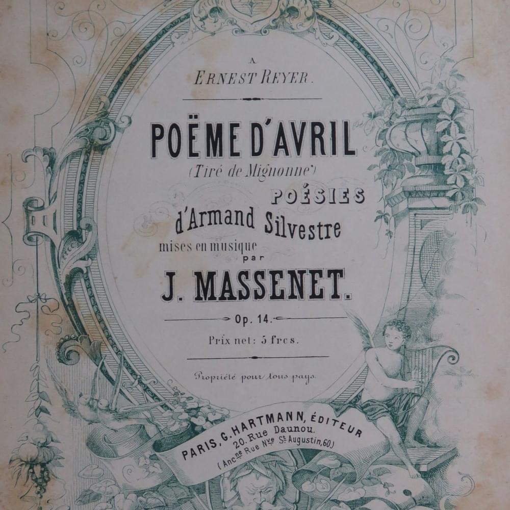 Poème d’avril, Op. 14