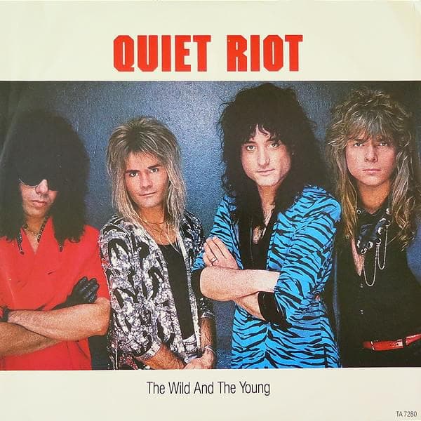 Album cover art for "The Wild and the Young" by Quiet Riot