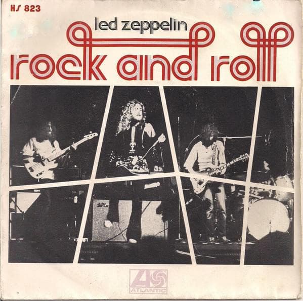 Album cover art for "Rock and Roll" by Led Zeppelin