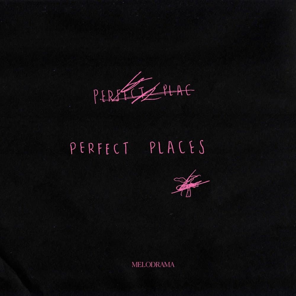 Album cover art for "Perfect Places" by Lorde
