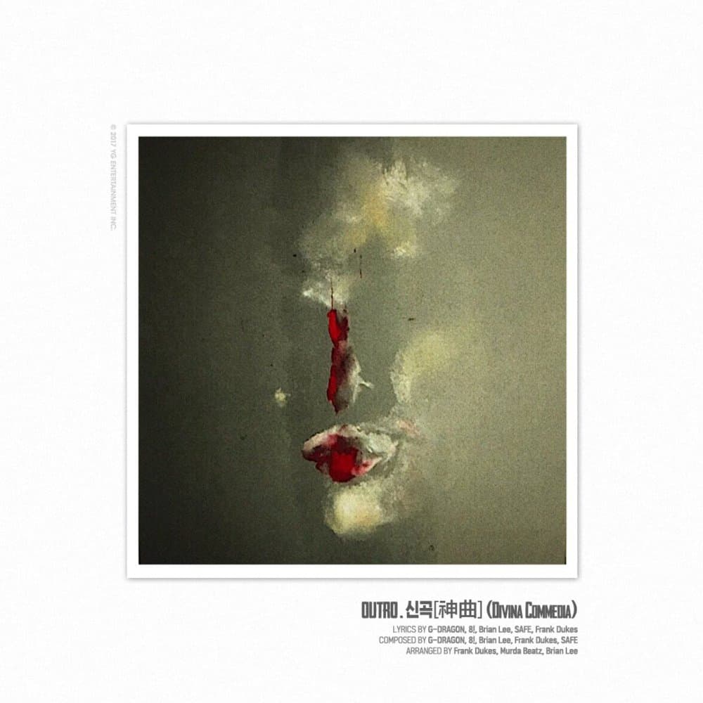 Album cover art for "OUTRO. 신곡(神曲) (Divina Commedia)" by G-DRAGON (지드래곤)
