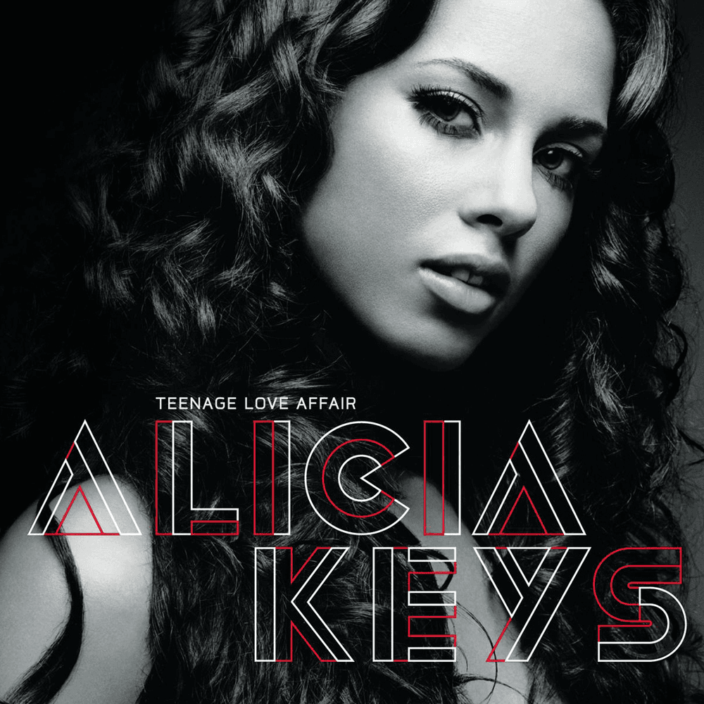 Album cover art for "Teenage Love Affair" by Alicia Keys