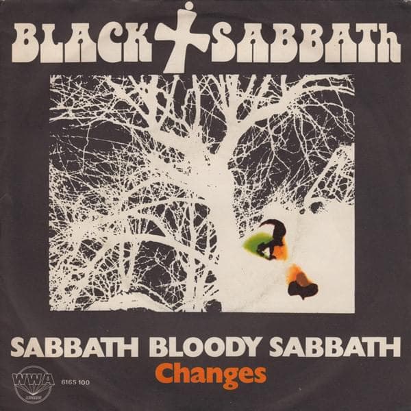 Album cover art for "Changes" by Black Sabbath