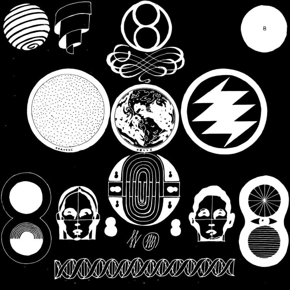 Album cover art for "8 (circle)" by Bon Iver