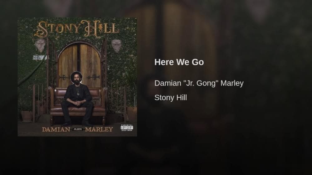 Album cover art for "Here We Go" by Damian Marley