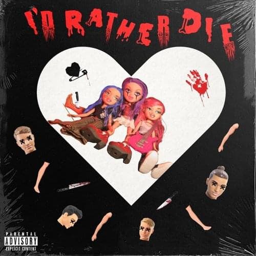 Album cover art for "I'd Rather Die" by TRAMP STAMPS